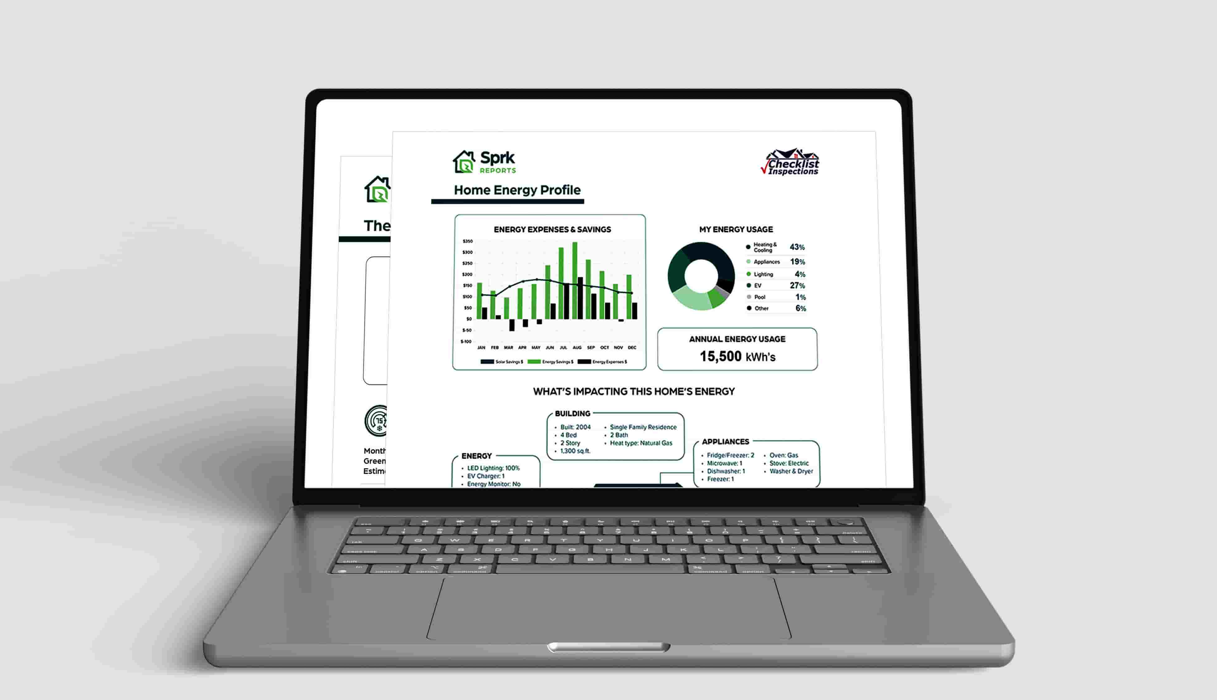 Home Energy Report example