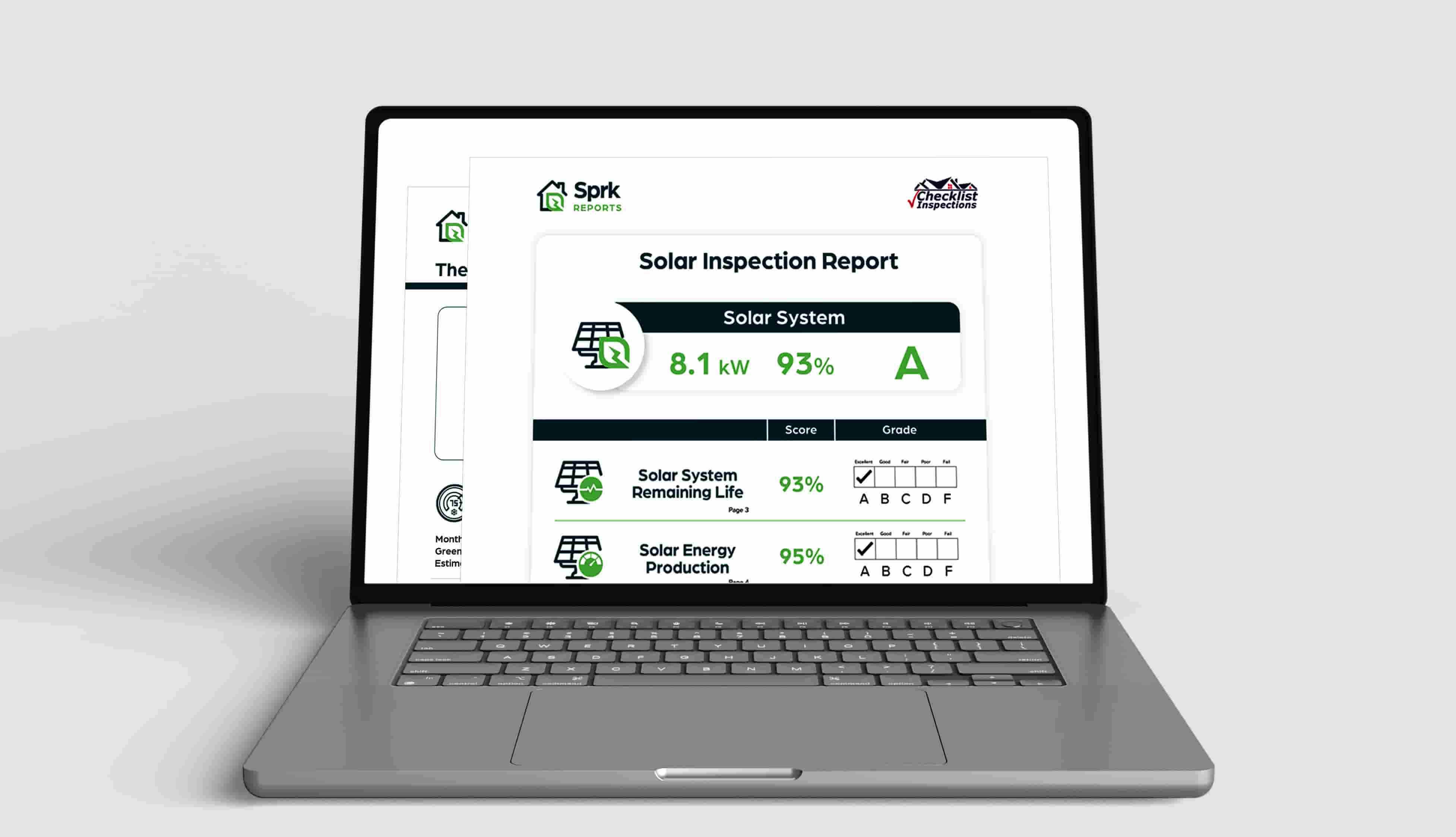 Solar Inspection Report example