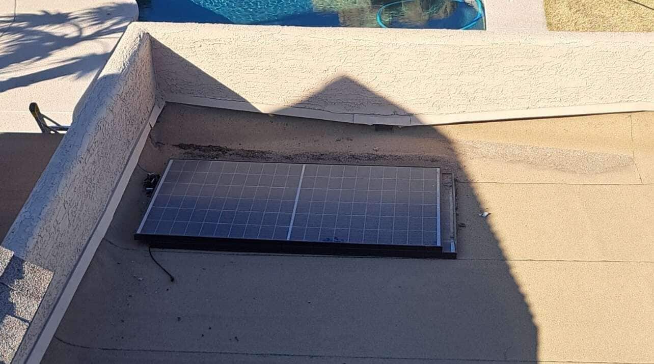 Solar Panels Not Secured Properly
