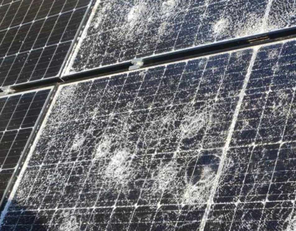 Broken or Damaged Solar Panels